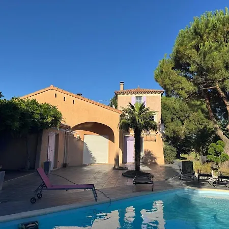 House With Heated Pool Ardèche Villa *
